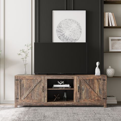 15 Best Ideas Modern Farmhouse Rustic Tv Stands intended for