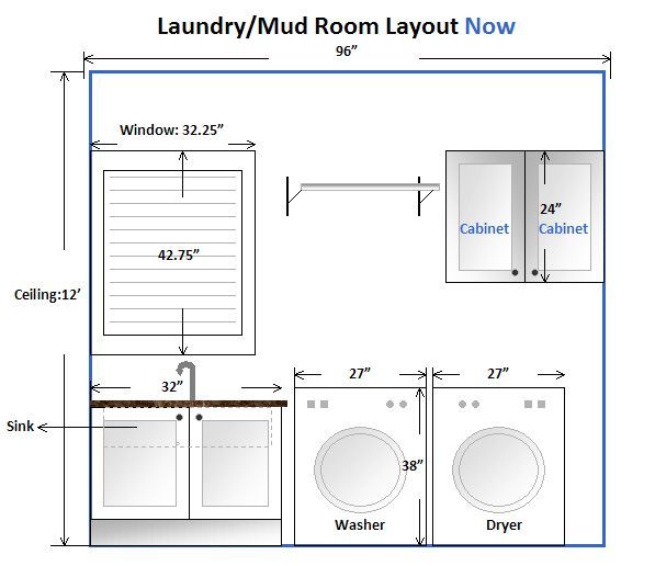 15 Best Laundry Dimensions Images On Pinterest | Laundry Room Design ... regarding Key Measurements For A Dream Laundry Room