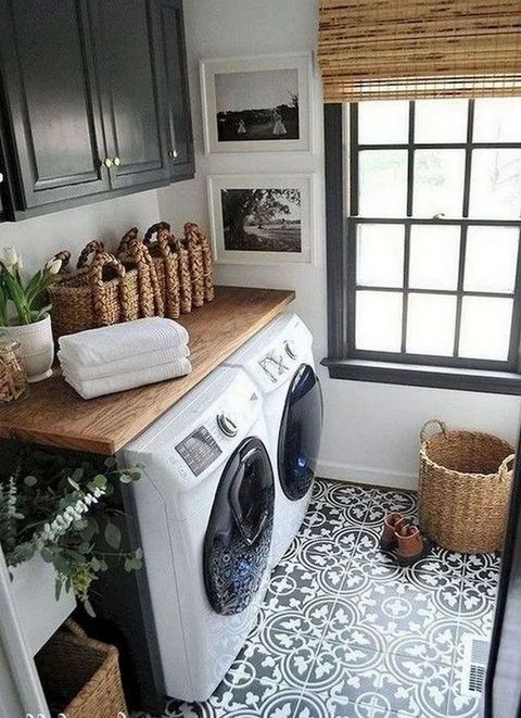 15+ Creative Laundry Room Ideas For Your Home #Laundry #Laundrydecor # ... for Trending Now: 15 Laundry Rooms Packed With Storage Ideas