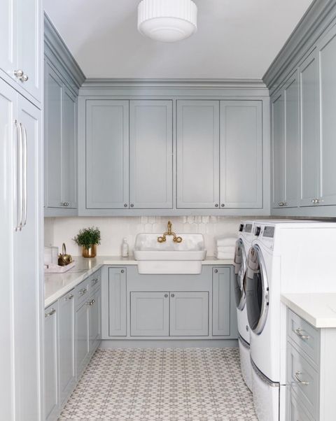 15 Inspiring Laundry + Mudroom Design Ideas - Sanctuary Home Decor in Trending Now: 15 Laundry Rooms Packed With Storage Ideas