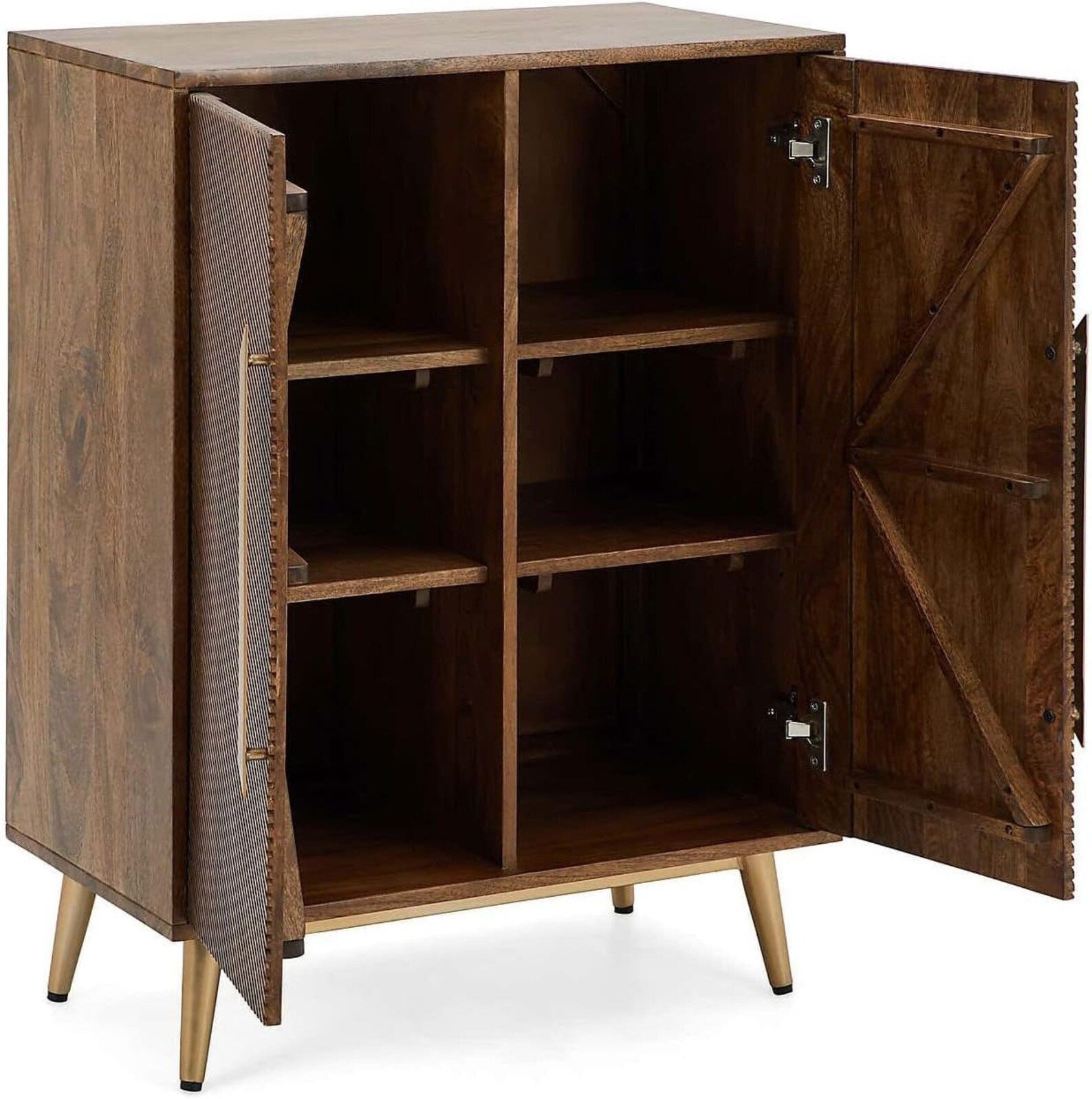 2 Door Mango Wood, 32 Wide By 38 Tall, Storage Living, Bedroom, Dining ... for Whitaker 2-Door Mango Wood Chest, Natural