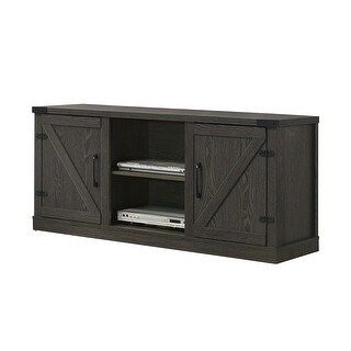 2 Doors And 2 Open Shelves Rectangle Tv Stand - Bed Bath &amp; Beyond ... in Beyond the Basics Creative Uses for Your Dusty Gray TV Stand