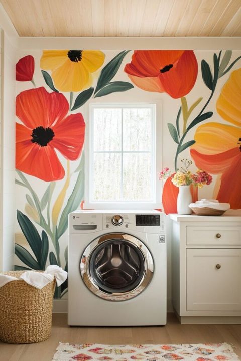 20+ Eye-Catching Laundry Room Mural Ideas You Need To See - H.m.g regarding What Makes a Laundry Room Truly Eye-Catching Explore the Details