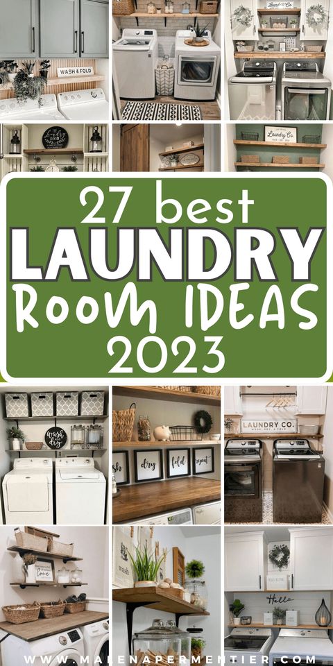 27 Laundry Room Ideas That Look Amazing (And Are Insanely Organized ... for New This Week: 4 Useful Laundry Room Ideas