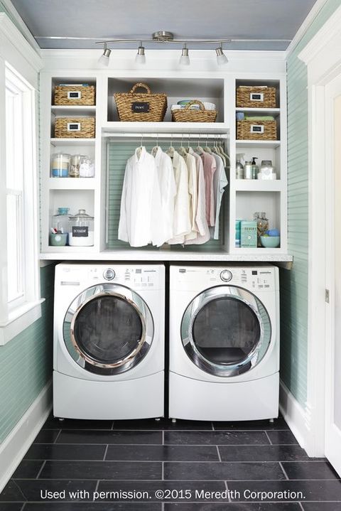 30 Brilliant Laundry Room Ideas - The Unlikely Hostess throughout The Laundry Rooms Everyone Loved in 2015 Insights and Inspiration