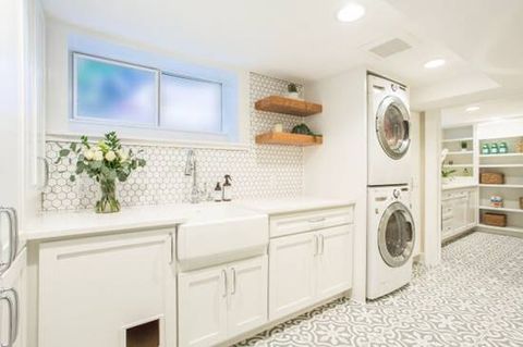 32 Captivating Tile Ideas For Laundry Room - Unique Home Guide within New This Week: 3 Eye-Catching Laundry Rooms