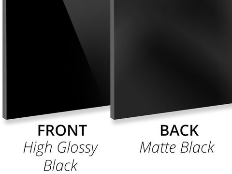 3Mm High Gloss Black/Matte Black(Al33) | Sas Supplier intended for The LIDO 4 TV Set Black/Black Gloss Connecting Your Home Entertainment Experience