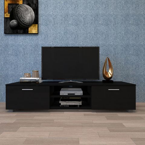 63" Tv Stand Suitable For Placing Tvs Up To 70" Black inside Choosing the Right TV Stand The Bradley 63" Black Model Explained