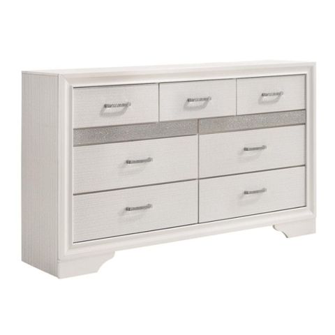 7-Drawer Dresser, White - Walmart.com - Walmart.com regarding Carmel 7 Drawer Dresser, White