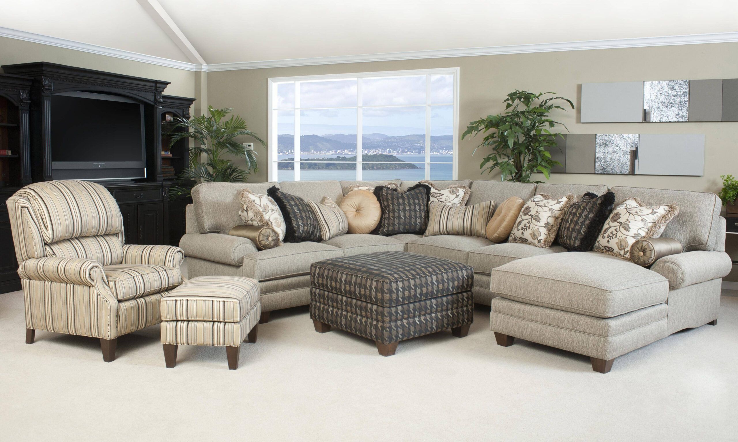 7 Stylish Living Rooms With Sectional Sofas in Understanding Sofa and Sectional Fabrics What Works Best