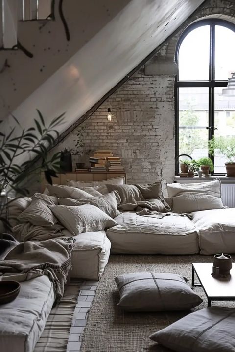 9+ Brilliant Living Room Ideas Without A Sofa – Dreamyhomestyle with Breaking The Rules: Living Rooms Without A Sofa