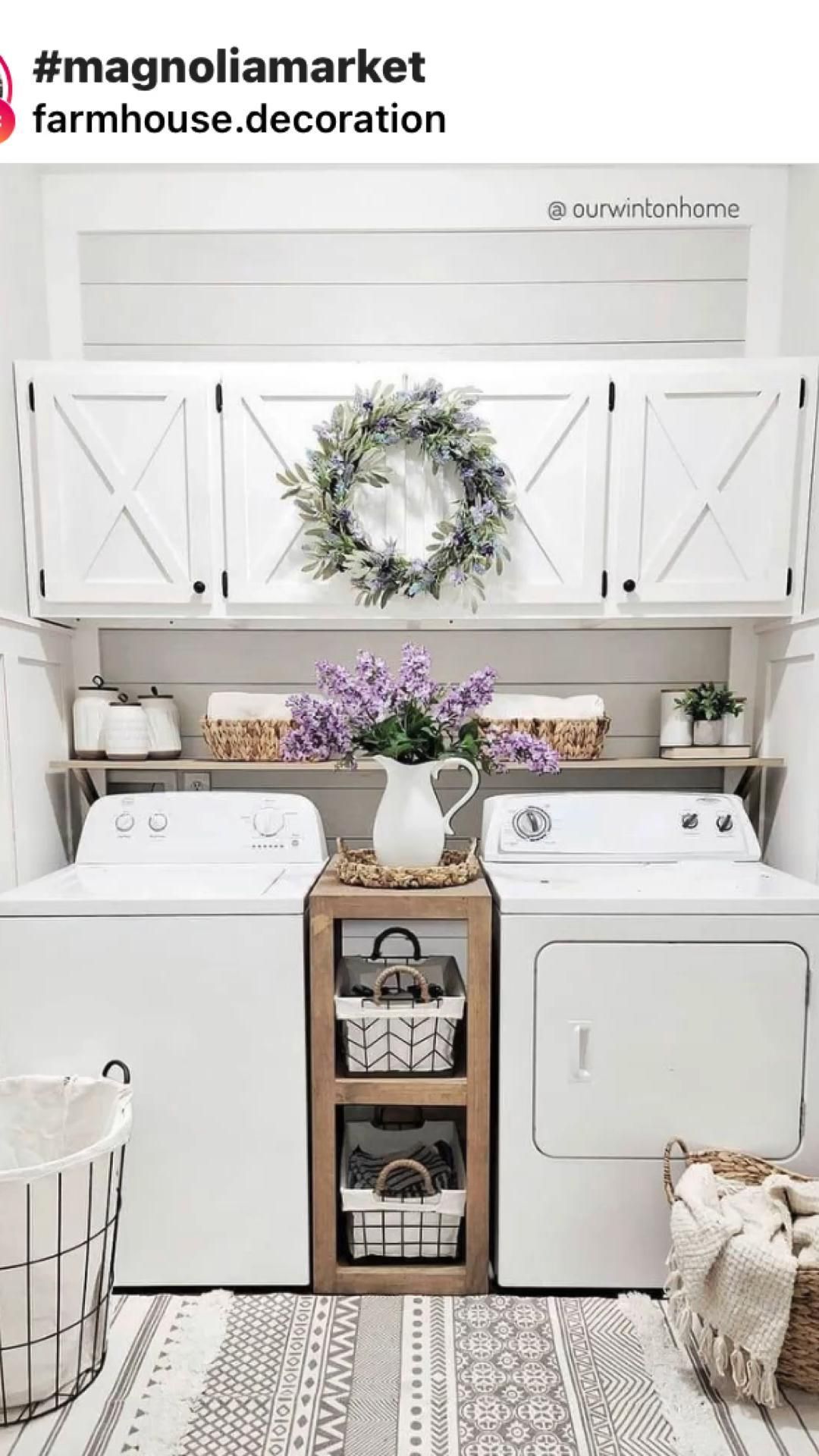 Discover the Smartest Design Choices from Popular Summer 2020 Laundry Rooms
