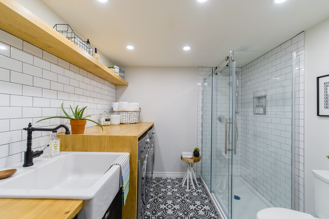 A Bathroom And Laundry Room In 85 Square Feet – Artofit with regard to A Bathroom And Laundry Room In 85 Square Feet