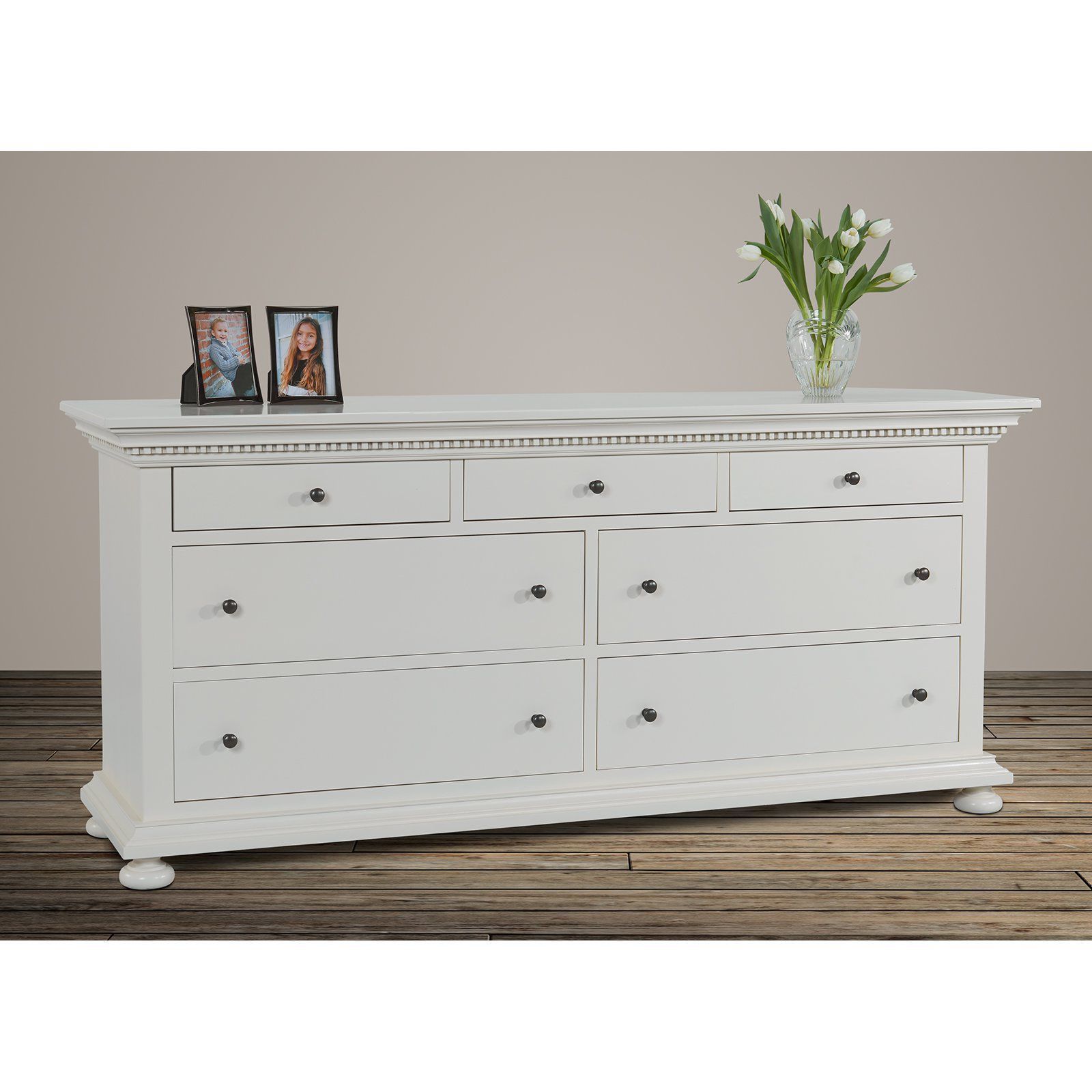 A &amp; E Soraya 7 Drawer Dresser - Pearl White | Www.hayneedle.com | Furniture, 7 Drawer Dresser ... intended for Carmel 7 Drawer Dresser, White