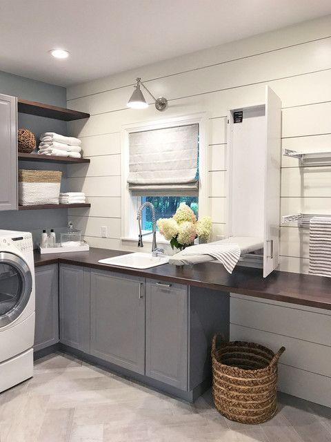 A Lakeside Laundry Room Packed With Storage And Function with regard to Beyond the Basics Clever Ideas for a Beautiful and Organized Laundry Room