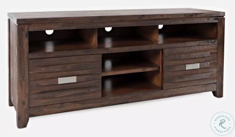 Altamonte Brushed Walnut 60" Media Console From Jofran | Coleman Furniture with regard to The Altamonte 60" Console Brushed Gray A Deep Dive into Its Appeal