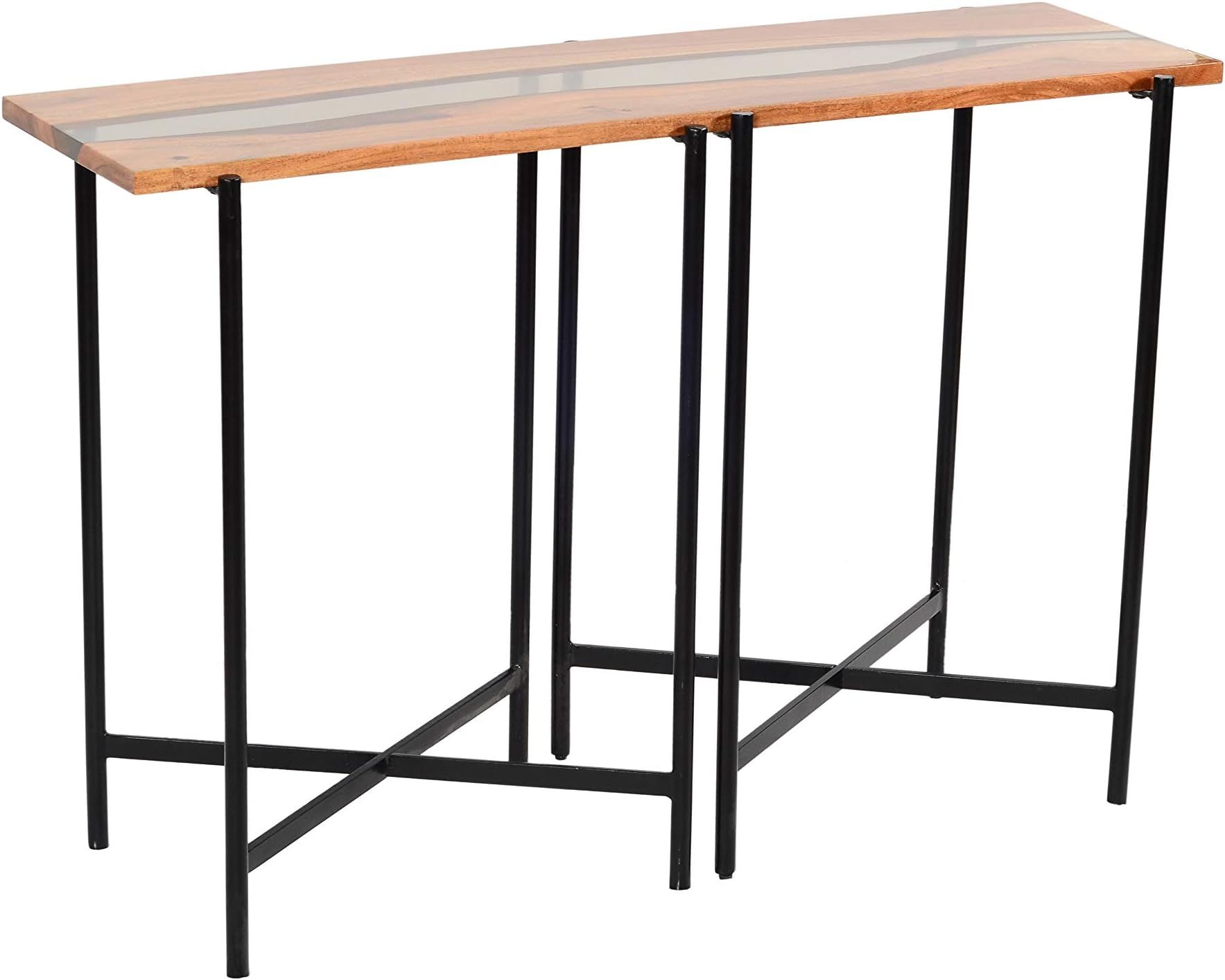 Amazon.com: Alaterre Furniture Stockbridge 36&quot; L Wood Sofa/Tv Console ... with regard to Stockbridge 36&quot;L Wood Sofa/Tv Console, Drawer