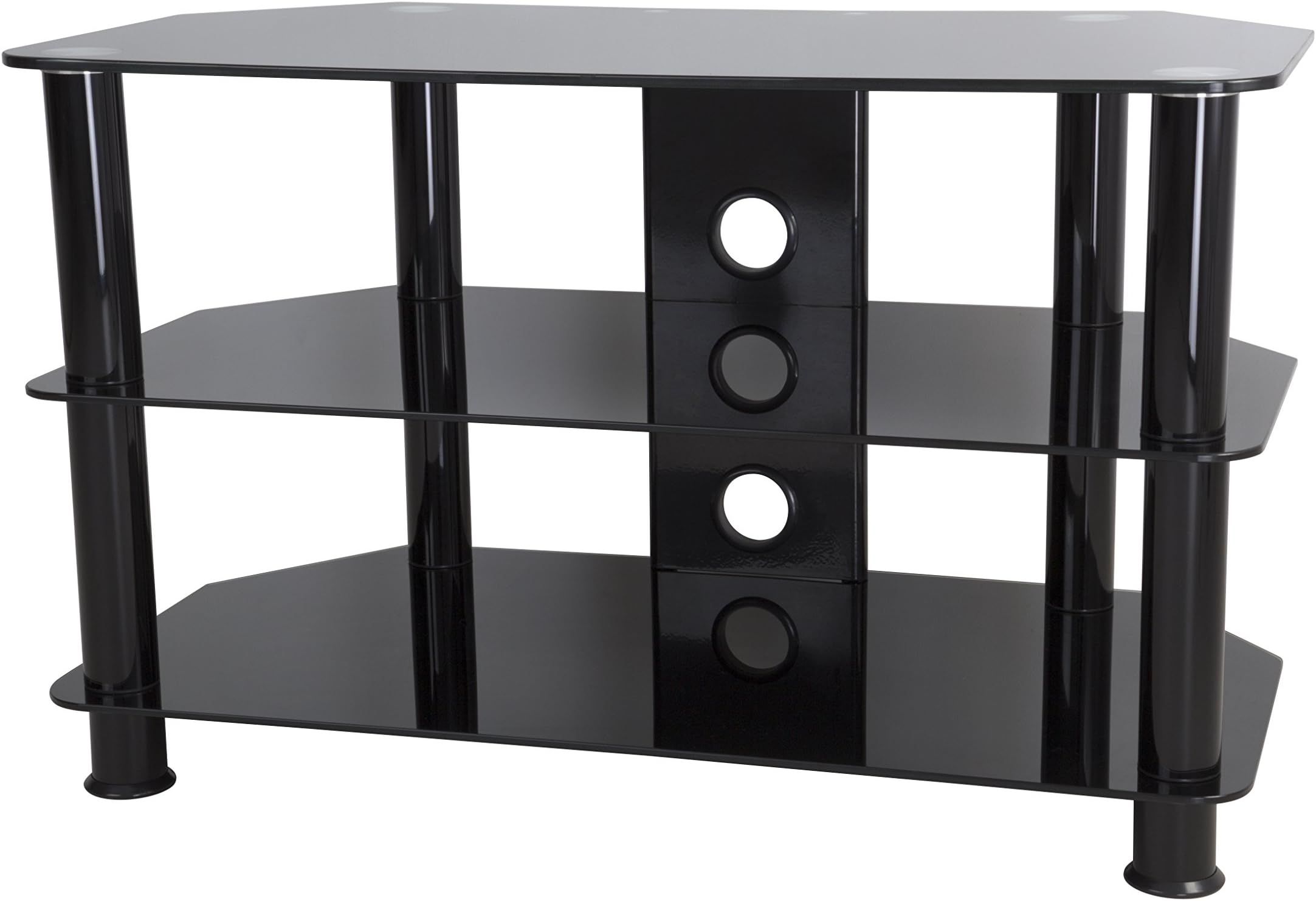Amazon.com: Avf Steel Glass Tv Stand With Cable Management For Up To 55 ... within Troubleshooting Common Setup Challenges with Your AVF TV Stand