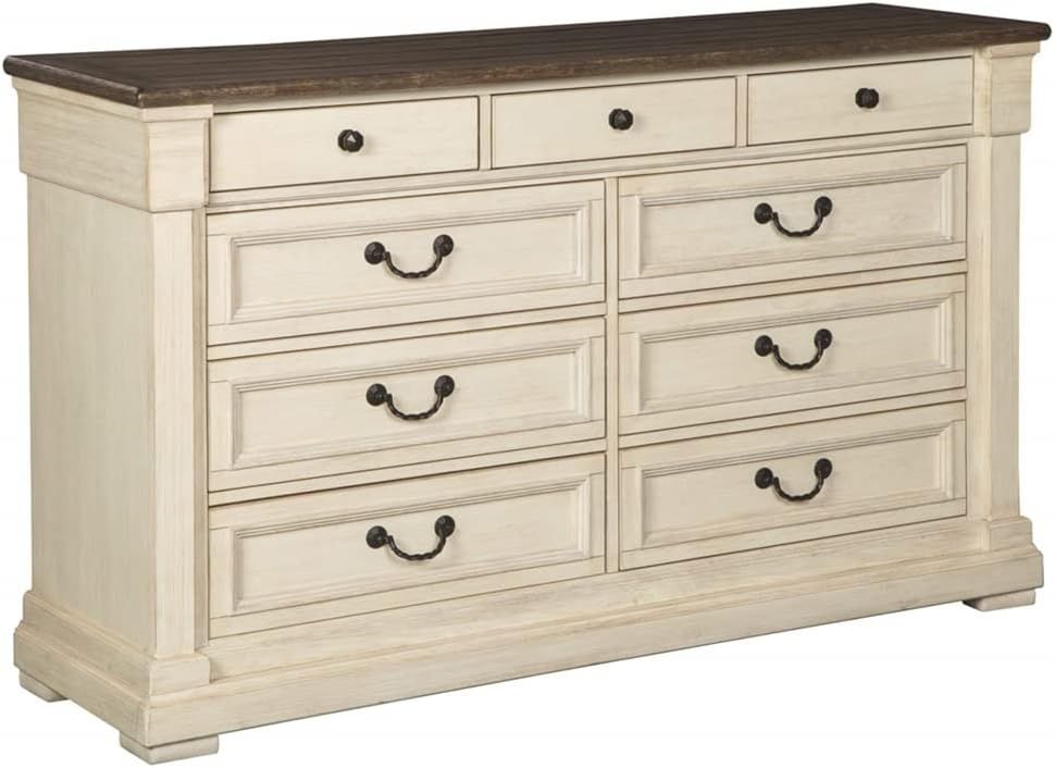 Amazon.com: Liberty Furniture Industries Bayside 5 Drawer Chest, W38 X ... with 8 Drawer Dresser W66 X D18 X H40