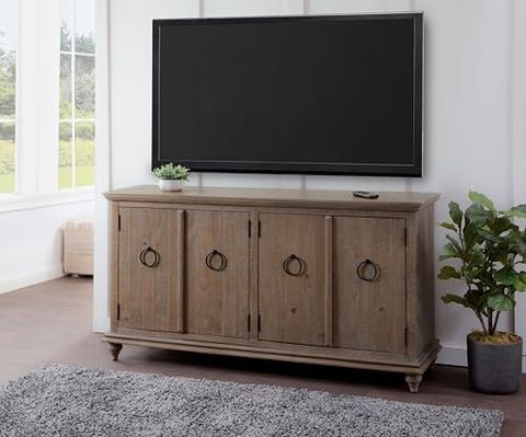 Amazon.com: Martin Svensson Home Garden District Tv Stand Credenza 100% ... inside The Sachin TV Stand A Deep Dive into Engineered Wood Durability