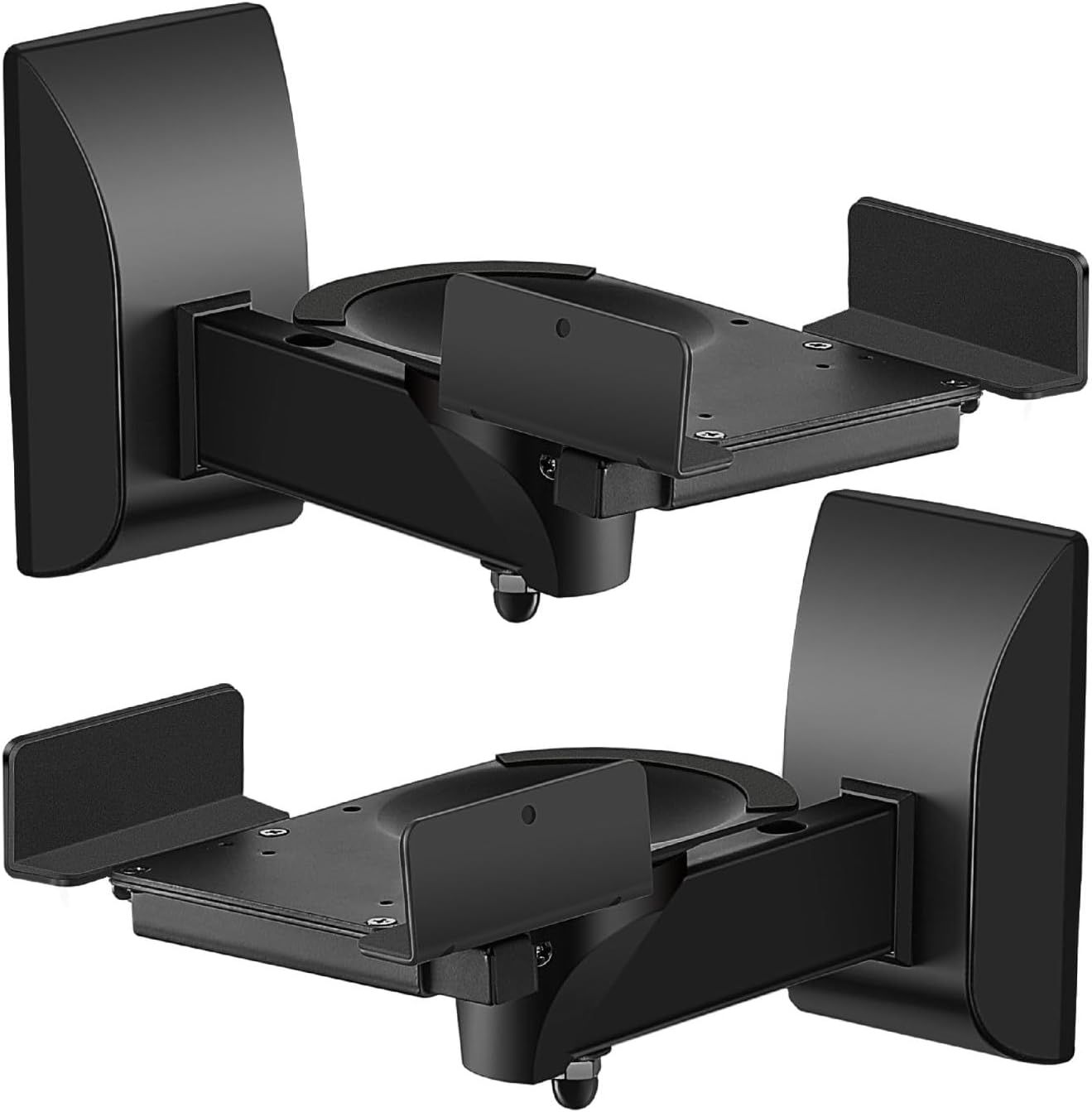 Amazon.com: Mount-It! Bookshelf Speaker Wall Mount, Pair Of Universal ... inside Beyond the Basics Understanding the Benefits of AVF Side Clamping Mounts