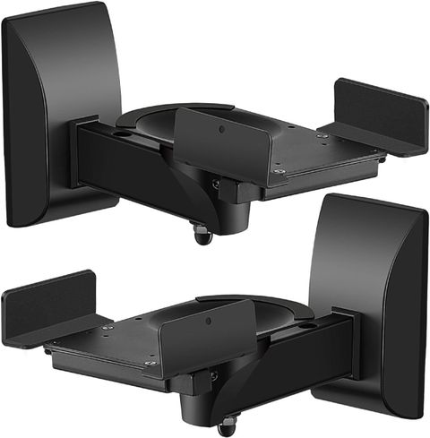 Amazon.com: Mount-It! Bookshelf Speaker Wall Mount, Pair Of Universal ... inside Beyond the Basics Understanding the Benefits of AVF Side Clamping Mounts