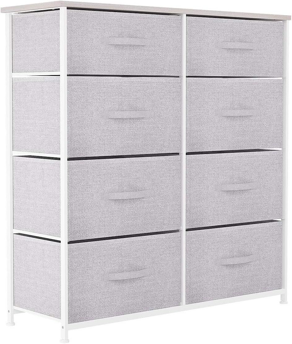 Amazon.com: Yitahome Storage Tower Unit With 8 Drawers - Fabric Dresser ... with How to choose the right dresser with pull-out bins