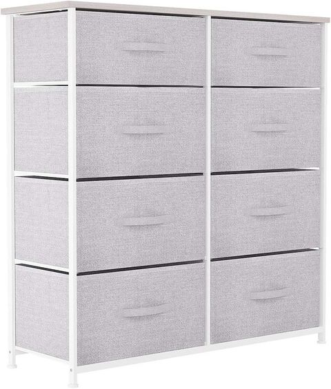 Amazon.com: Yitahome Storage Tower Unit With 8 Drawers - Fabric Dresser ... with How to choose the right dresser with pull-out bins