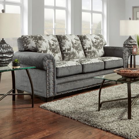 American Furniture Classics Model B8503 Elk River Lodge Sofa With Nail ... regarding American Furniture Classics Model 8503-70 Angler's Cove Sofa