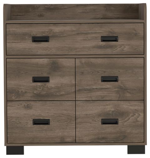 Anemone Dresser - Transitional - Dressers - By Fm Furniture Llc | Houzz in Anemone Dresser, Dark Brown