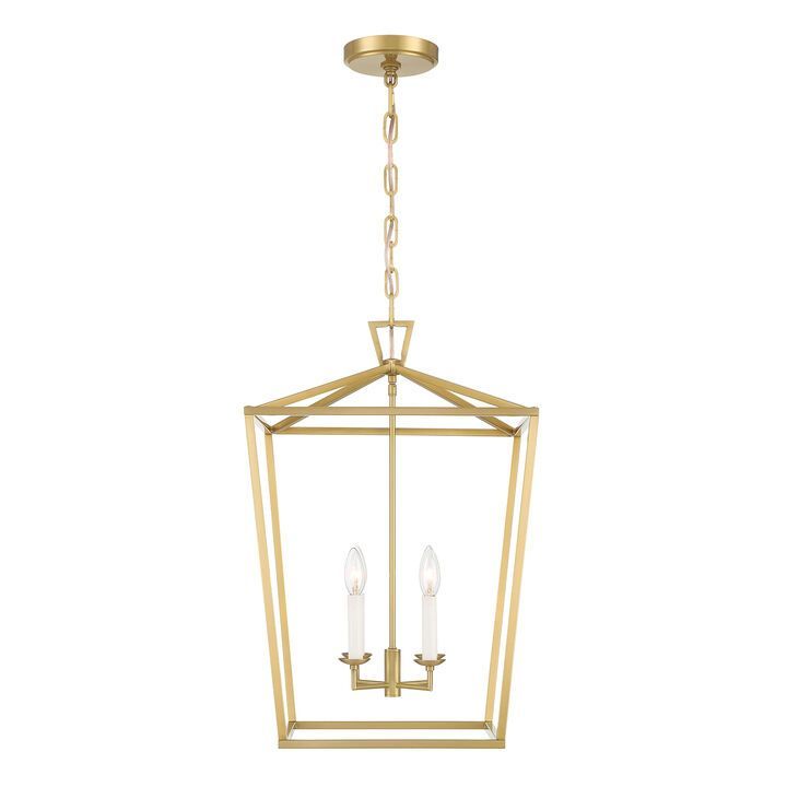 Anover Open Frame 17 | Lantern Pendant Lighting, Frame Pendant Light, Candelabra Light inside Understanding the Versatility of the Cuadro 6 Brass Pendant