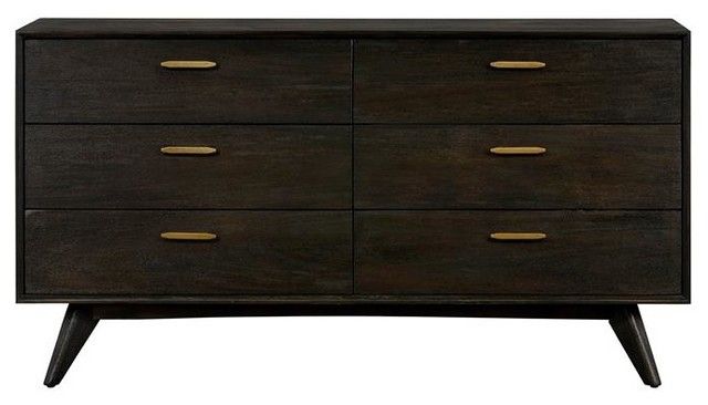 The Armen Living Baly Dresser How Antique Brass Accents Elevate Your Space