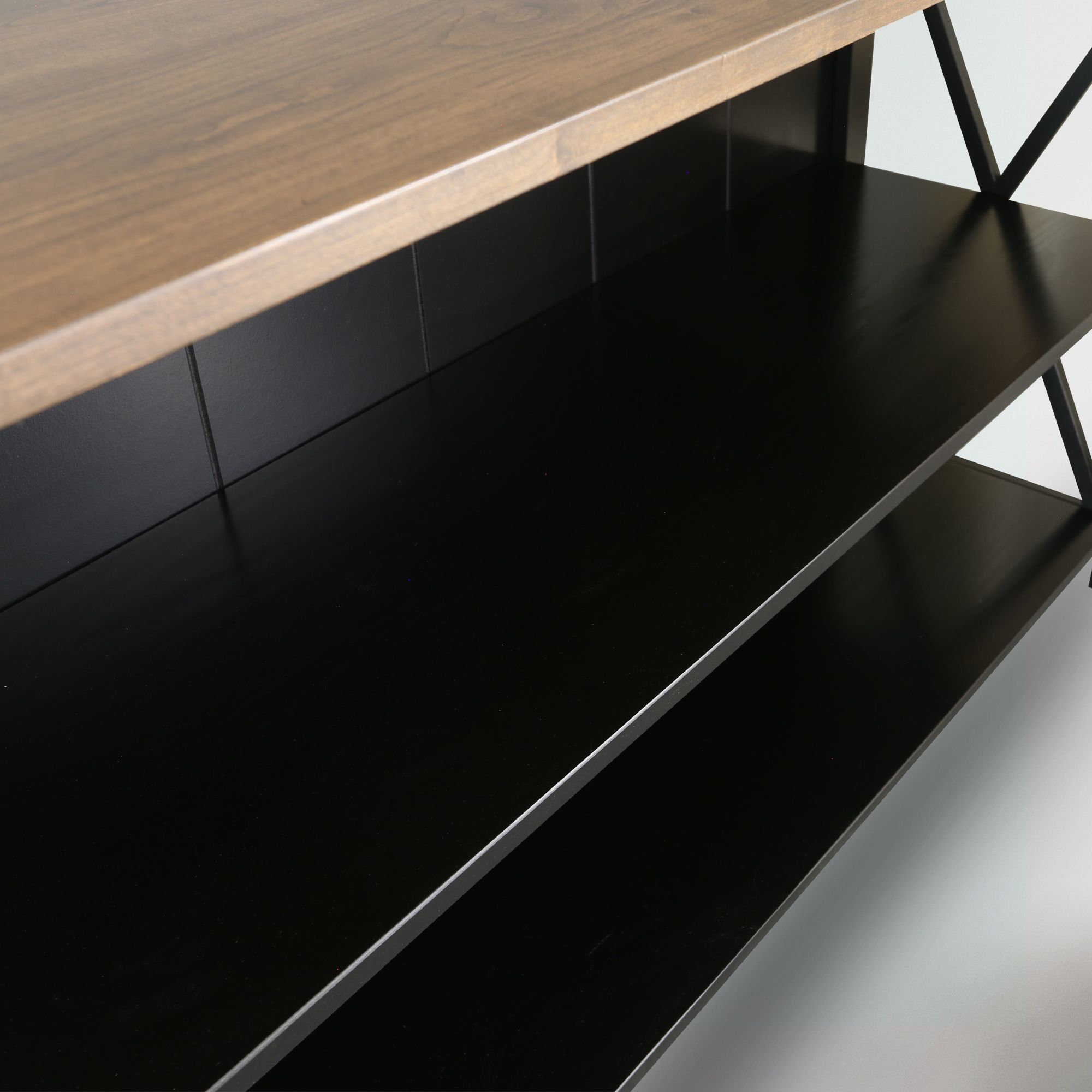 Ashford Console Table / Tv Stand With Spacious Shelves - Casual Home inside [%Ashford Console Table Tv Stand With Spacious Shelves, 100% Solid Usa Cherry Top|Discover the Enduring Beauty of Solid USA Cherry Tops for Your Console Table%]