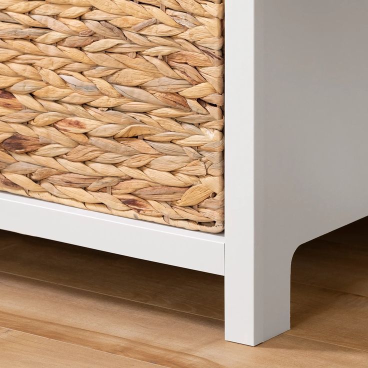 Balka Pure White 3-Drawer Dresser - South Shore | Rc Willey in Balka 3-Drawer Dresser With Baskets, Pure White