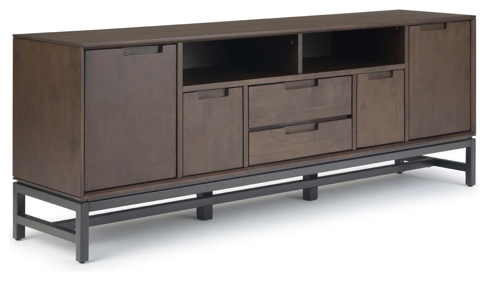 Functional Aesthetics in Banting Mid Century 72 inch Wide TV Stand Furniture
