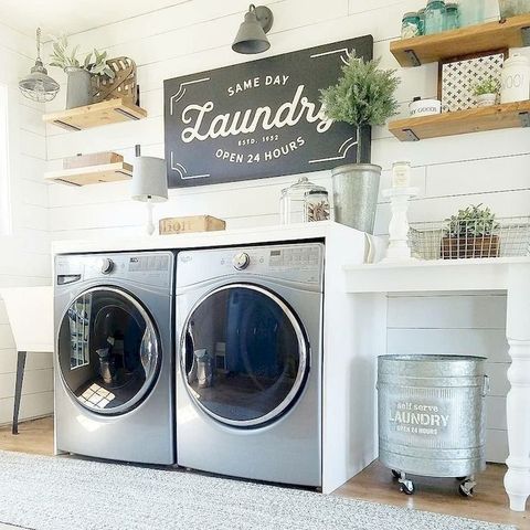 Basic Laundry Room Design inside 9 Practical Ideas From Summer 2020’S Most Popular Laundry Rooms