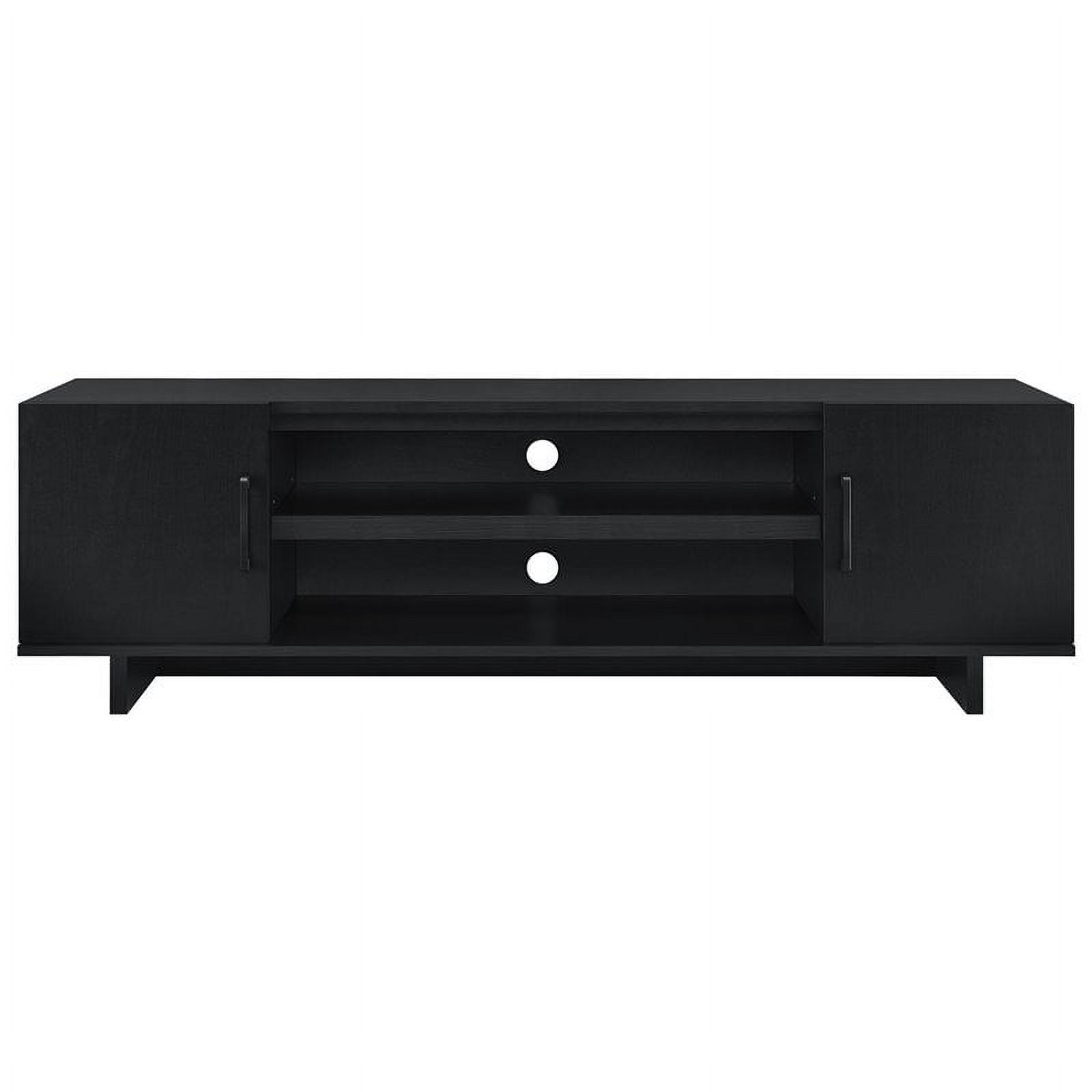 Beaumont Lane Low Profile Tv Stand Console For Tvs Up To 65&quot; In Black ... throughout The Art of Blending Functionality and Aesthetics in Modern Furniture