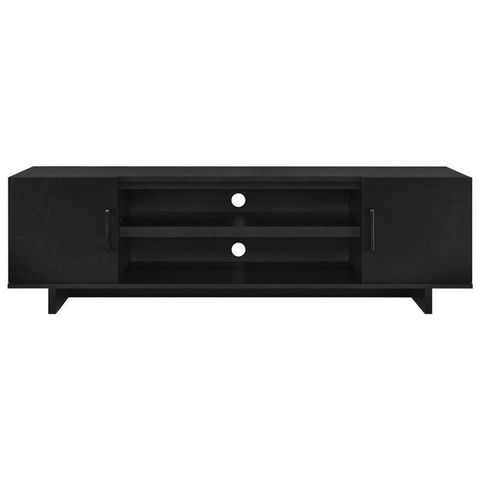 Beaumont Lane Low Profile Tv Stand Console For Tvs Up To 65" In Black ... throughout The Art of Blending Functionality and Aesthetics in Modern Furniture