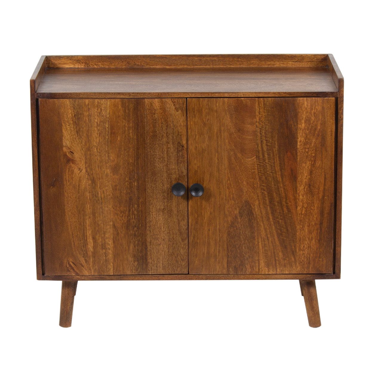 Bellville Mango Wood 2 Door Cabinet throughout Whitaker 2-Door Mango Wood Chest, Natural