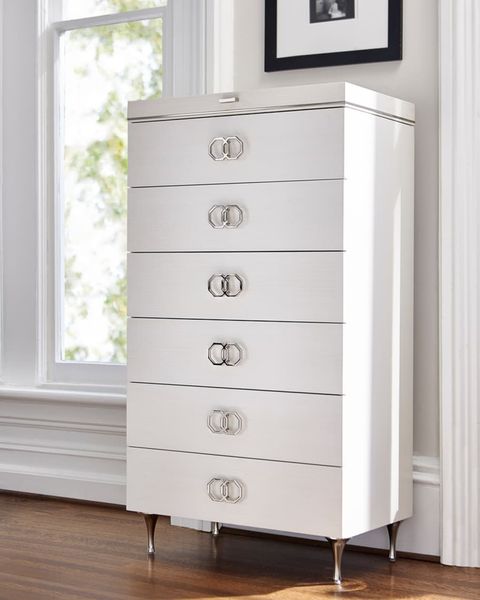 Bernhardt Silhouette Tall 6-Drawer Chest | Horchow intended for The Art of Organization How the Bernhardt Silhouette Enhances Your Space