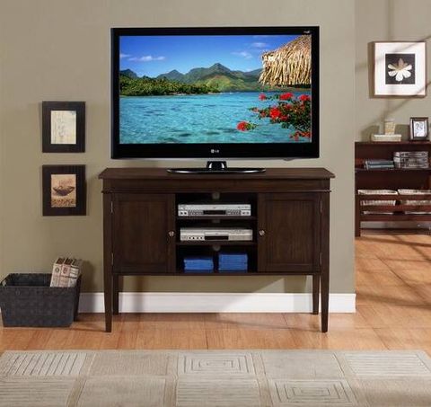 Best Buy: Simpli Home Carlton Collection Tall Tv Media Stand Tobacco ... for The Hidden Impact of Carlton TV Media Stand on Local News Coverage