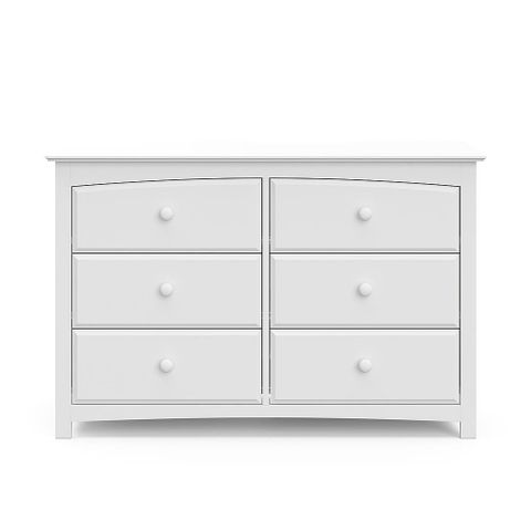 Best Buy: Storkcraft Kenton 6-Drawer Double Dresser White 03556-101 in Finding Harmony in Your Space with a White Cocora Dresser