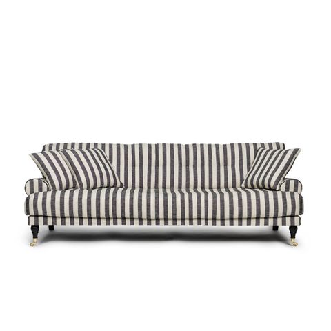 Black And White Striped Sofa Bed | Cabinets Matttroy for From Bold to Balanced Styling Your Striped Sofa Like a Pro