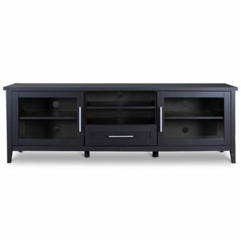 Bowery Hill Modern Wood/Glass Tv Stand For Tvs Up To 71 In Espresso, 1 ... with Bowery Hill Modern Wood Tv Stand For Tvs Up To 70" In Espresso/Dark Brown