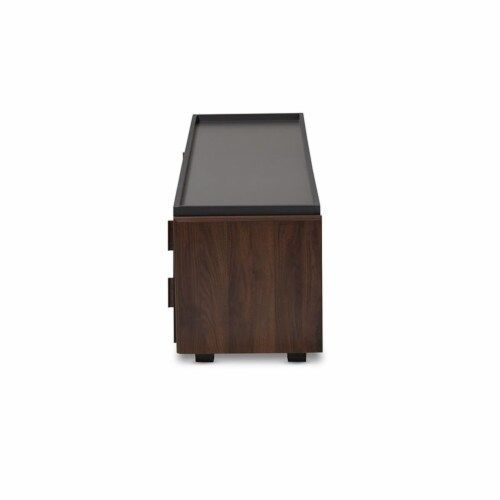 Bowery Hill Modern Wood Tv Stand For Tvs Up To 78 With 2-Drawer In Gray ... throughout Bowery Hill Modern Wood Tv Stand For Tvs Up To 70&quot; In Espresso/Dark Brown