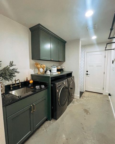 Brandi | Doran Designs On Instagram: "Laundry Room Update The Space Is ... regarding Georgia Laundry Room Refresh An $800 Transformation Revealed