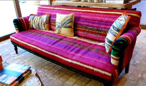 Bright Striped Sofa For Stylish Living Room Decor throughout From Bold to Balanced Styling Your Striped Sofa Like a Pro