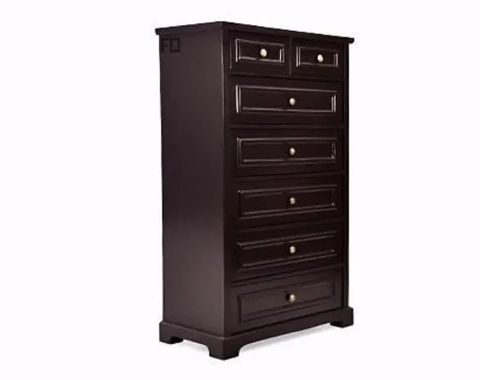 Brown Evan Chest Of Drawers, Size: W30 X D18 X H54 Inches At Rs 17999 ... in The Perfect 5 Drawer Chest W41 x D18 x H56 for Small Living Spaces