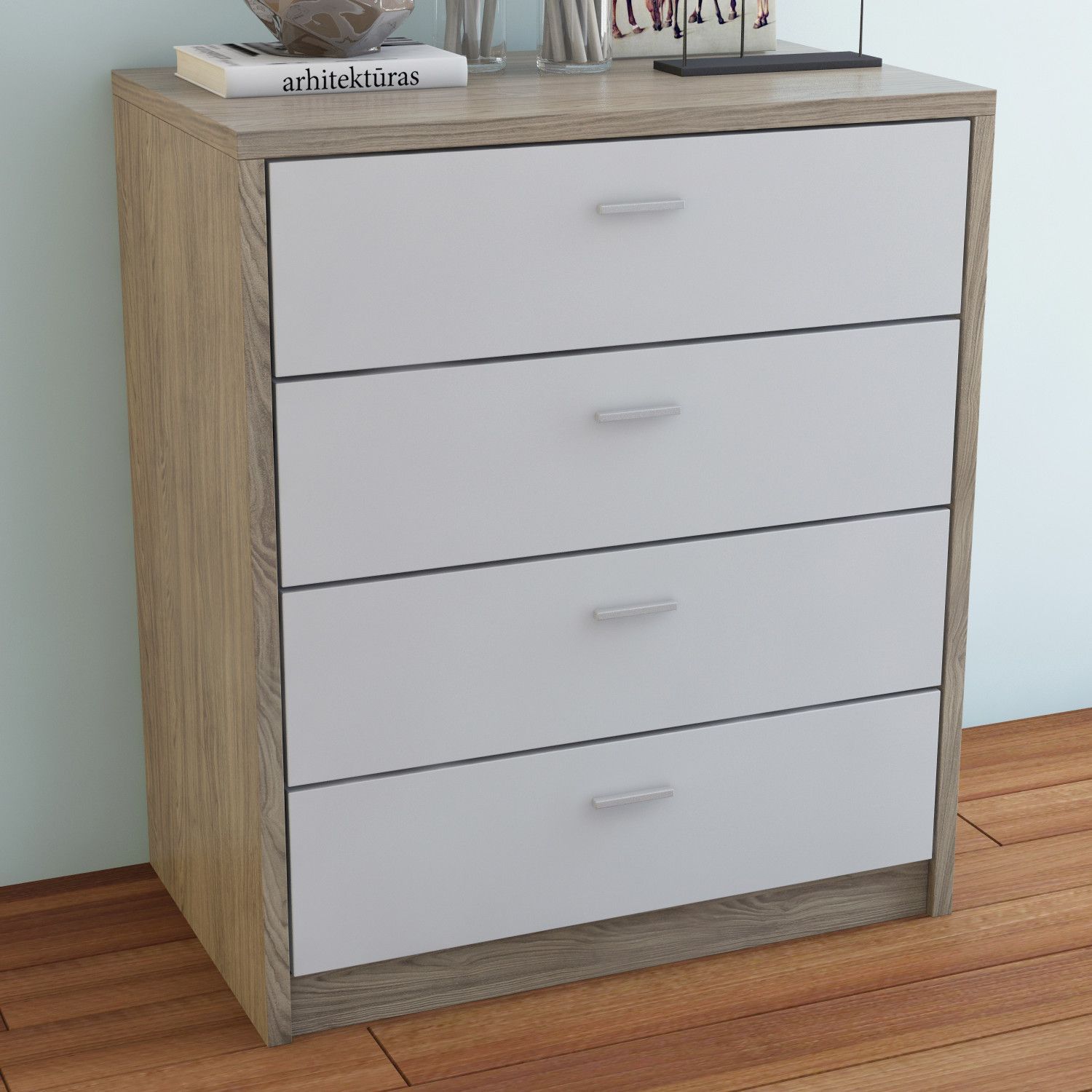 Burlington Three Drawers Dresser Black – Artofit with regard to Maximizing Storage with a Classic White Dresser