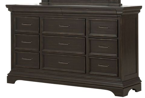 Caldwell Brown 11 Drawer Dresser From Pulaski | Coleman Furniture throughout Understanding the Legacy of Pulaski Caldwell Dresser in Fine Furniture Making